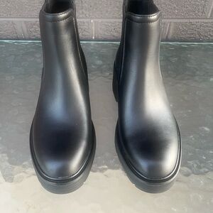 Cole Haan Women’s Zero Grand City Quest Water Proof Black Boots Sz 7.5 NWOT
